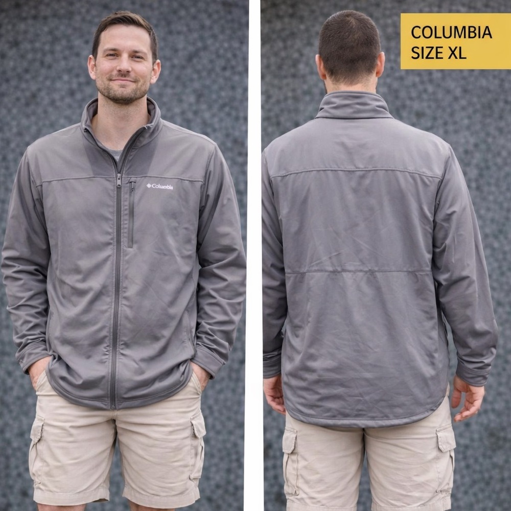 Columbia Men's gray Performance Jacket XL